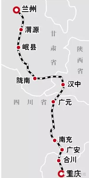 最新！蘭渝鐵路路基工程完成，廣元至重慶北段項(xiàng)目招標(biāo)