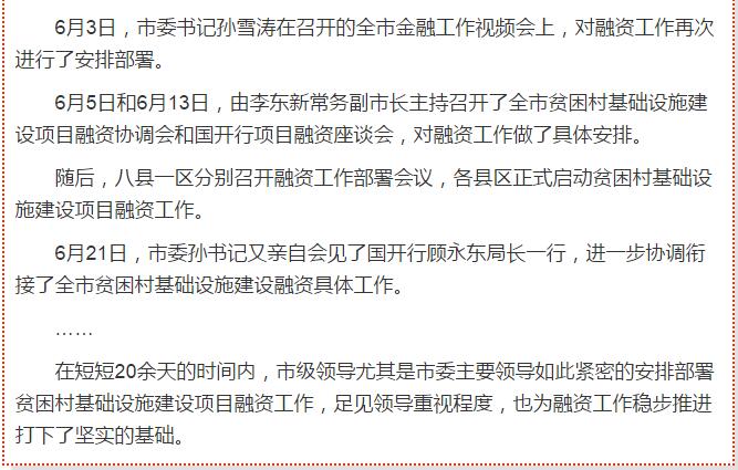 國(guó)開行支持貧困村基礎(chǔ)設(shè)施建設(shè)，隴南究竟能分得多大“蛋糕”？